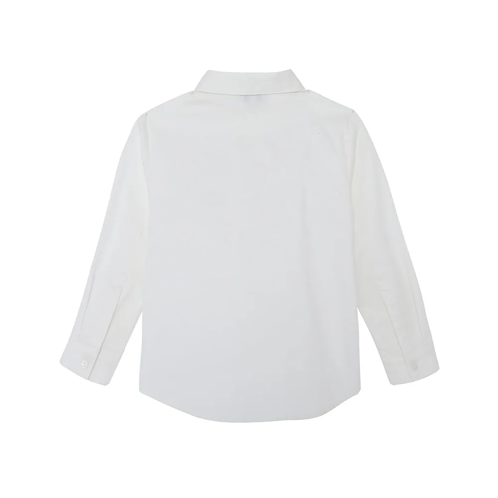 Vauva FW23 - Boys Cotton Shirt (White)