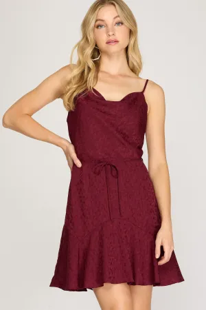 Vivienne Dress In Wine