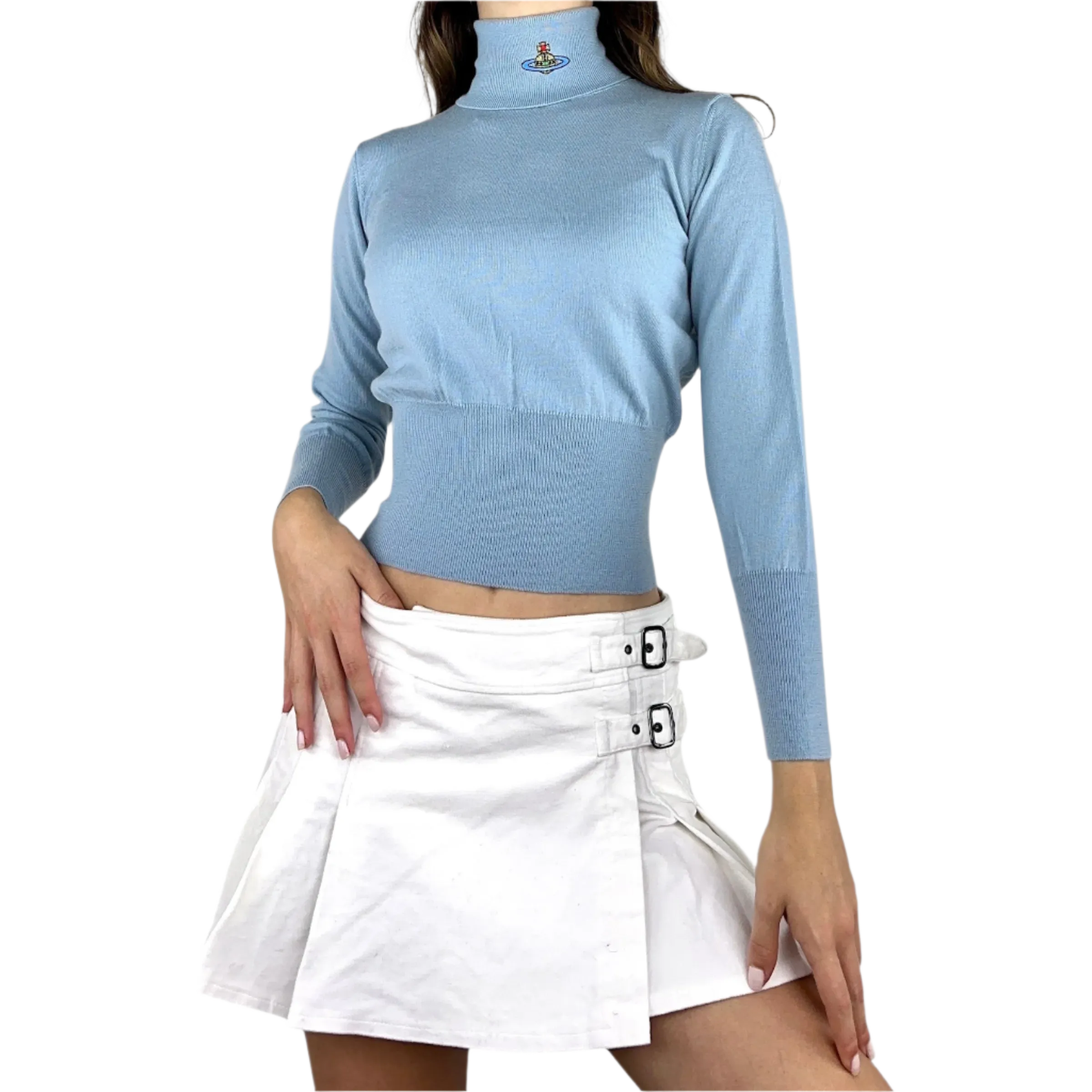 Vivienne Westwood Wool Orb Turtleneck (XS/S)