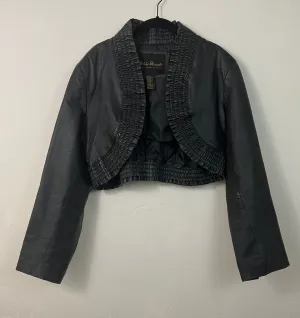 Women of style leather crop motto