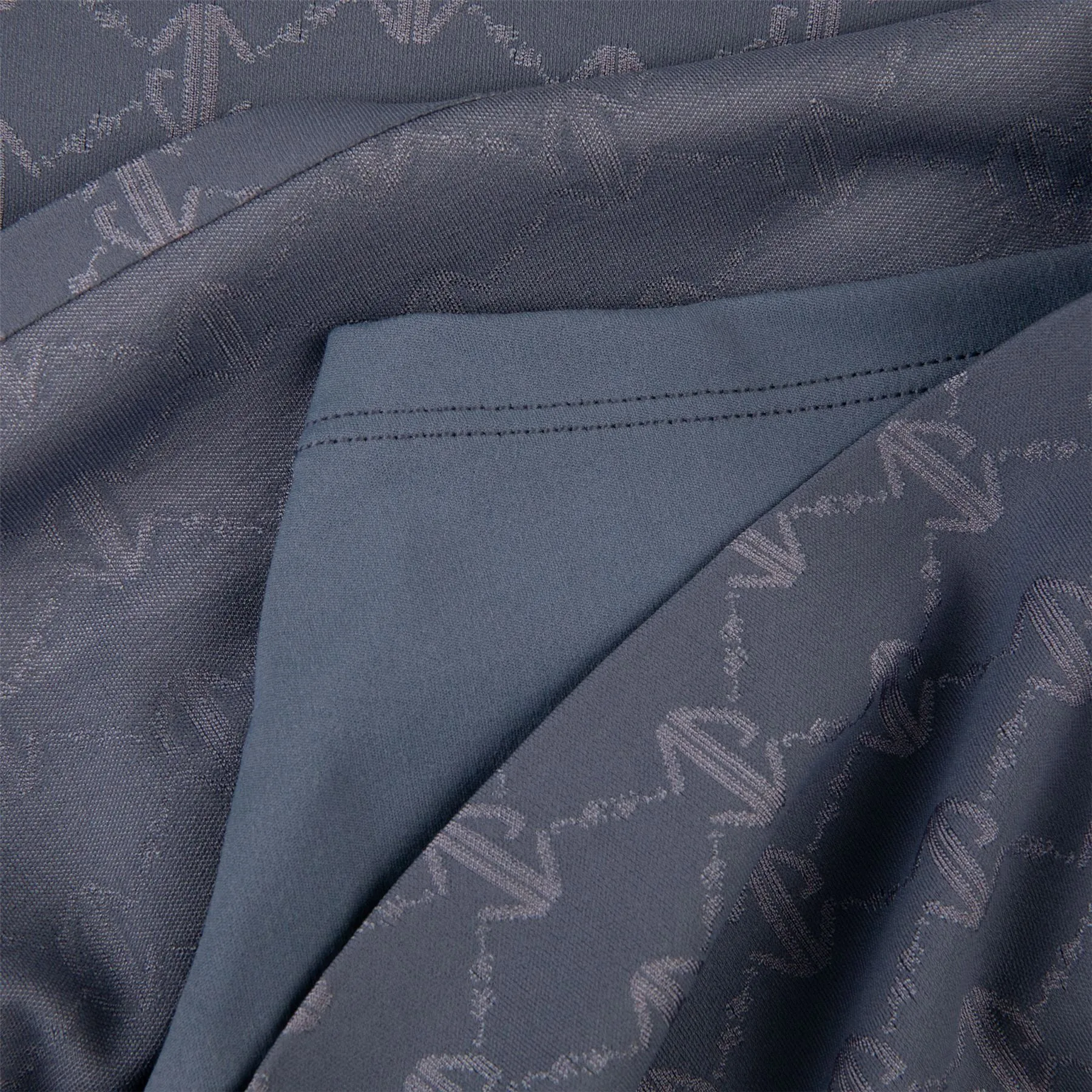 Womens Wolf Links Jacquard Ashland Skirt Vintage Indigo - SS24