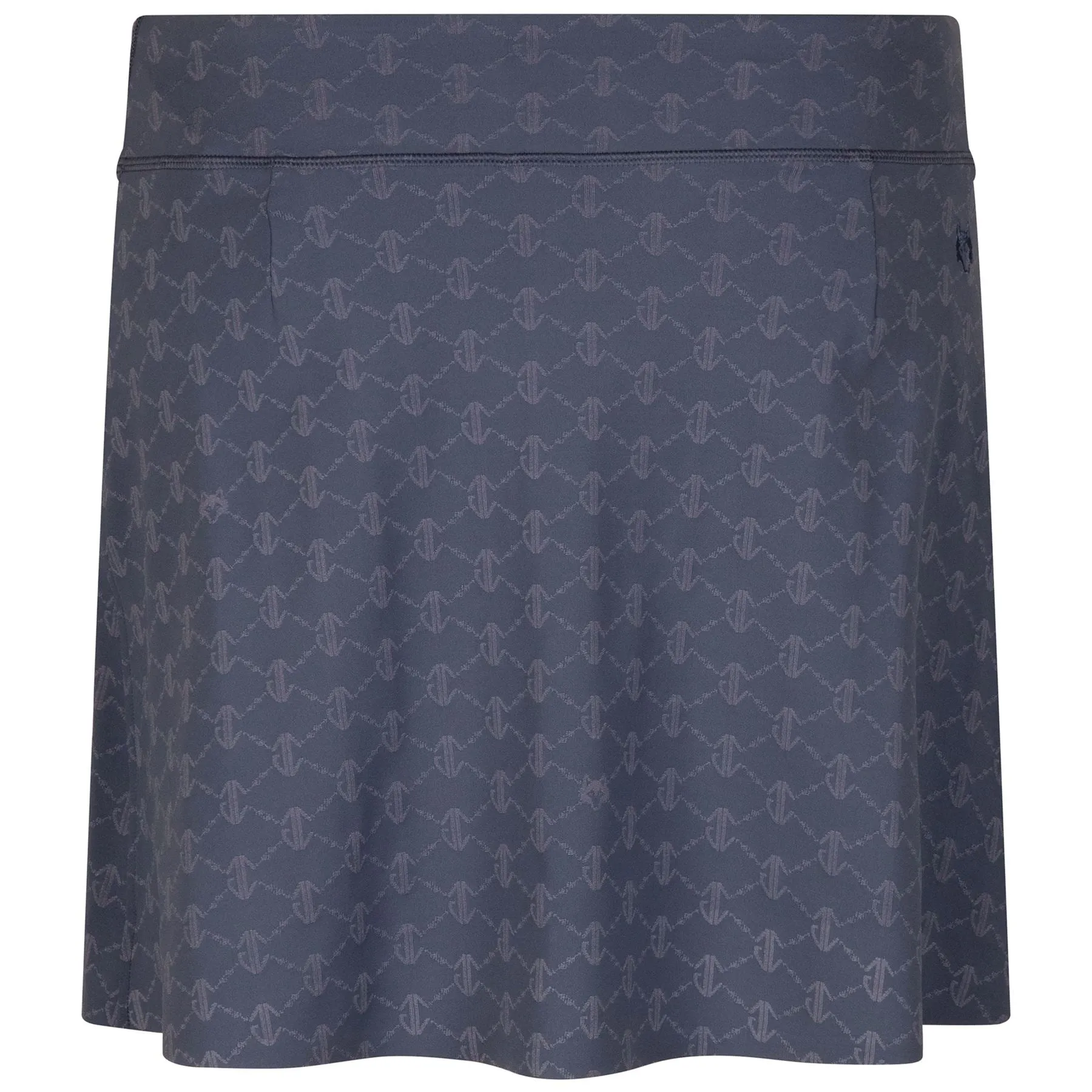 Womens Wolf Links Jacquard Ashland Skirt Vintage Indigo - SS24
