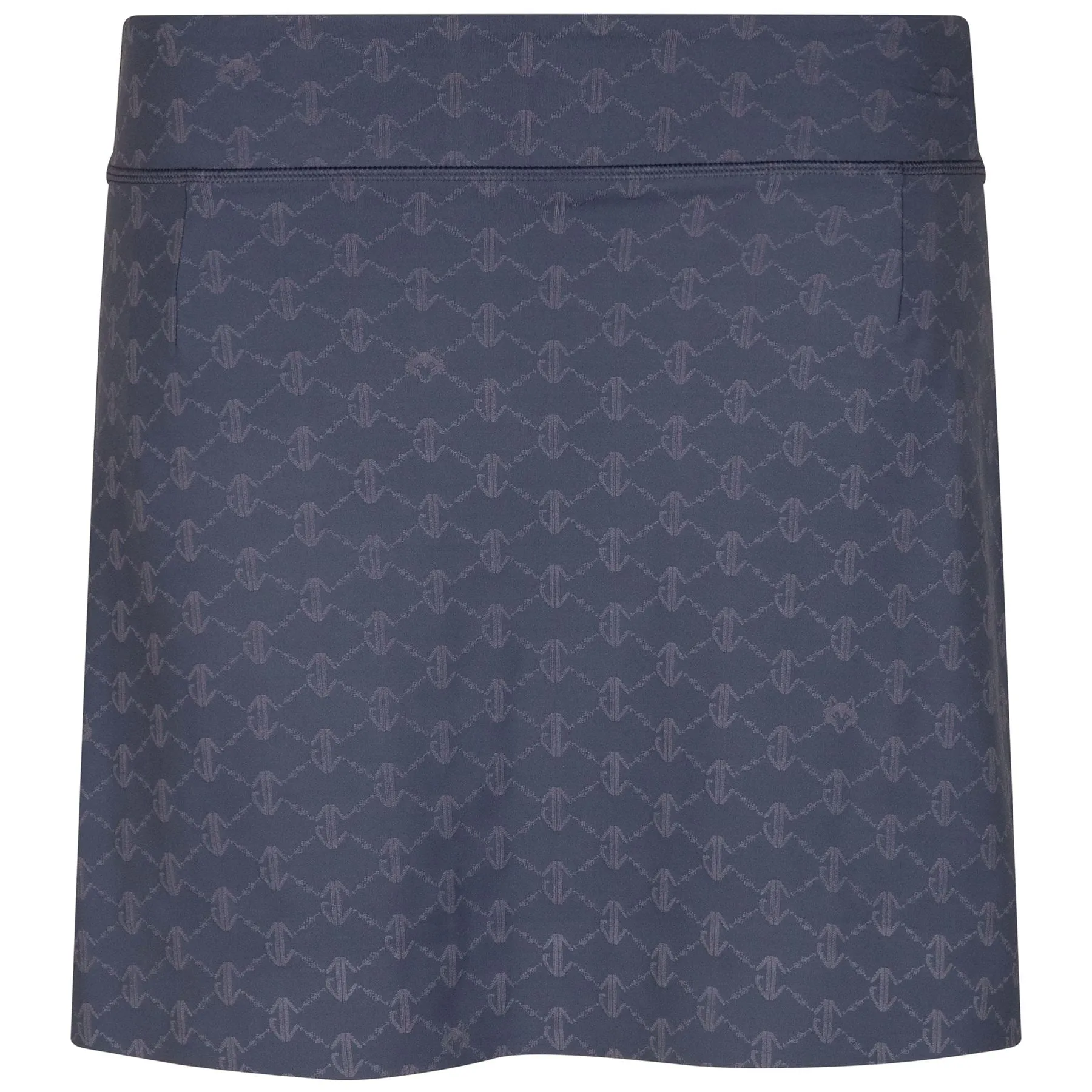 Womens Wolf Links Jacquard Ashland Skirt Vintage Indigo - SS24
