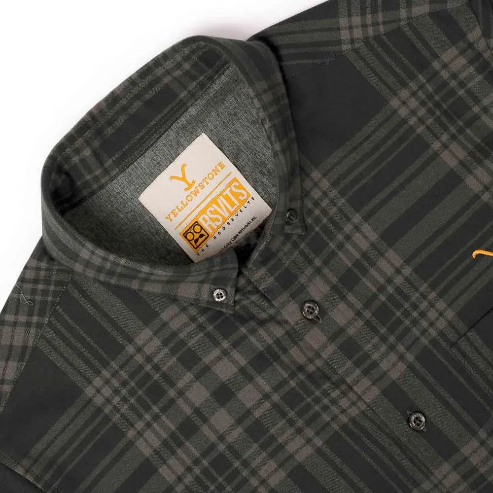 Yellowstone x RSVLTS Plaid Long Sleeve Flannel